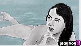 Niemira With Big Tits Exposes Her Stunning Body, Posing Naked For Playboy Like A Babe