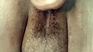 Fat Hairy Pussy Fist Fucked Closeup
