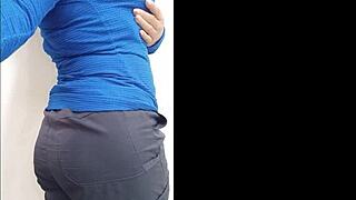 Colombian Latina Nurse In Hospital Feels Excited Making Dirty Homemade Porn In Boss's Office First Time