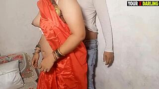 Married girl in doggystyle position