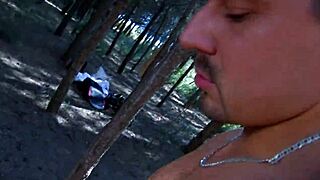 Blonde Mom Feels Intense Pleasure From Big Cock Doggystyle Fuck In Forest With Deep Emotions