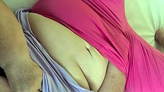 Teasing fat bbw mature wife with big boobs and juicy pussy