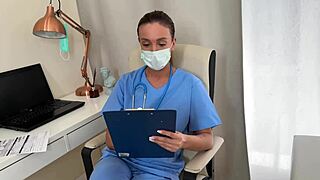 Nurse Rides Patient's Cock In Hospital?