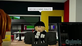 Roblox brookhaven rp funny moments with rough fucking comic