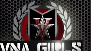 Blue-eyed Sophie Dee relaxes by the pool after a swim.