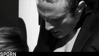 those two sensual blonde milfs are getting fucked in a romantic threesome with big tits