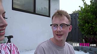 Step Moms Knockers Family Shockers With Jimmy Michaels And Cubbi Thompson In Classic Pool Flashing