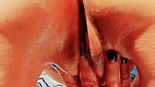 Mature wife spreads in garden for fingering.