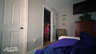 mature milf step mom cures step son's erection