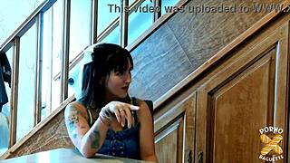 Does this brunette milf enjoy the cock in stockings?