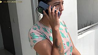 Horny Stepmother Gives Best Birthday Gift To Emily Fox