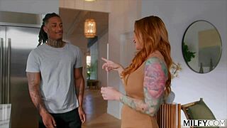 Milfy Curvy Mom Sophia Tempted By College Studs Bbc