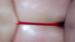 Suggestive Mommy Bent Over In Doggy Style Punishment