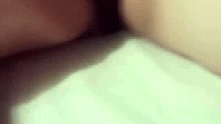 Sensual Pussy Play And Doggystyle Pussy Play With Beautiful Chubby Mommy Belly Big Natural Tits