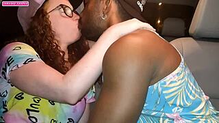 Bold Milf Sucks Guy In Car Until He Cums Inside Her In Public Interracial Encounter