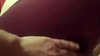 Sensual Pussy Play And Doggystyle Pussy Play With Beautiful Chubby Mommy Belly Big Natural Tits