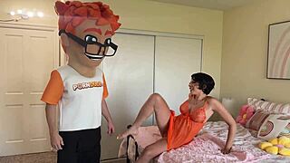 the apartment bounces with daya's daring cowgirl romp