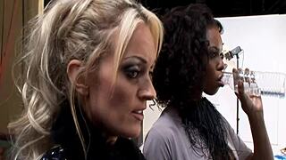 金发母狮弯腰迎接巨屌肛交