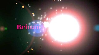 busty blonde brittany andrews teases in lingerie with a dildo