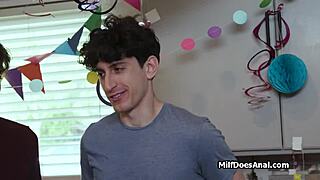 Anal Gang Bang For Slutty Latina Milfs Birthday With Monster Cock