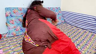 a muslim prostitute cheats on her desi husband and talks dirty to her lover on video chat anal dildo