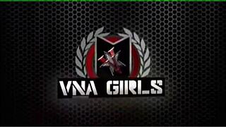 Alec Knight face fucks oriental cowgirl Maxine X as she rides the dildo