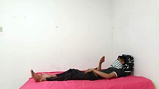 Stepsiblings talk and end up doing hot sexual challenges together