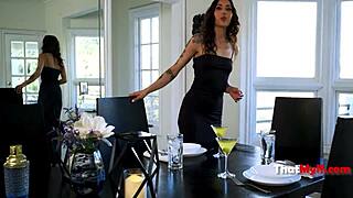 mr and mrs smith porn parody - vanessa sky lucky fate thatmylf