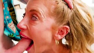 Skinny Wife Gets Close-Up POV Anal Assfucking at Home