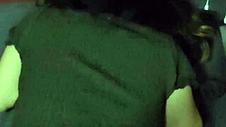 I slide my cock into the big ass asian milf's tight pussy