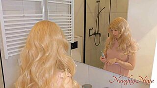 Step-mom flashes panties easily