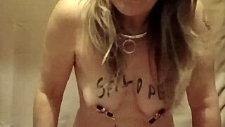 a european slut in bdsm bondage gets spanked and submits in homemade session