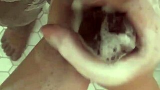 clean my monster cock, you made me cum twice already