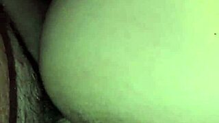 Wife bends over for creampie surprise