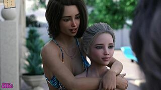 What happened in the missing scenes with wife and stepmother?