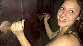 True swing action in cachoeirinha with gloryhole and big tits!