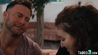 Teen Leana Lovings Lured Into Taboo Family Foursome Fuck