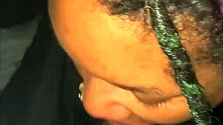 she sucked my big black cock trying to make me her baby daddy