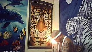 First Timer Feels Italian Cock Backstage