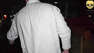 American husband licks big ass and creampies latina milf in wild quickie sex