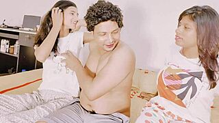 i cum in threesome with multiple creampies