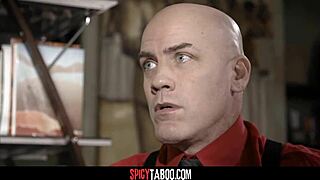 Horny Principles Seduce Teen 18+ Student In A Threesome.