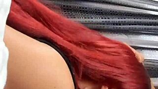 Dick in pussy and mouth, beautiful big tits moaning receiving huge thick dick