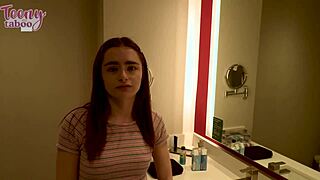 Reese Robbins seduces stepdad Seth in doggystyle deepthroat.