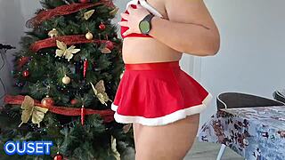 I tricked my husband with my friend at the christmas party, her huge asshole gaping from monster cock.