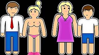 Asian step mom bored, suggests fun with parker sims and jade luv