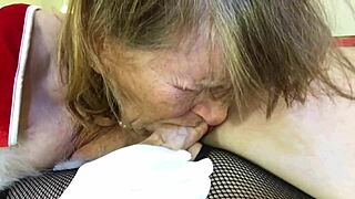 Granny Carmen Claus asks, 'Want cocksucking head elf with double entendres?'