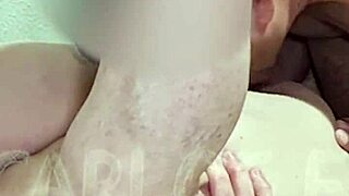 Husband licking wife's delicious pussy on bed 😍