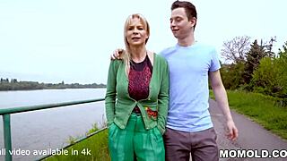 nadya basinger babysits the young guy she kissed before