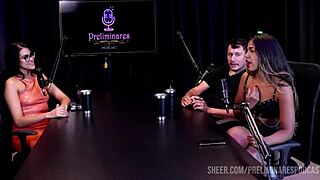 melhores momentos da casal kaliente no preliminares podcast com bia hot - parte 2 watch on sheer red